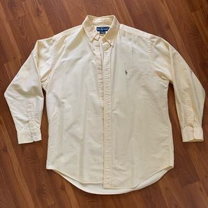Ralph Lauren Yellow Shirt